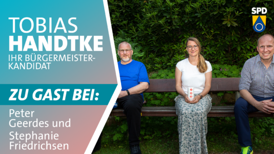 Tobias Handtke zu Gast bei Peter Geerdes & Stephanie Friedrichsen